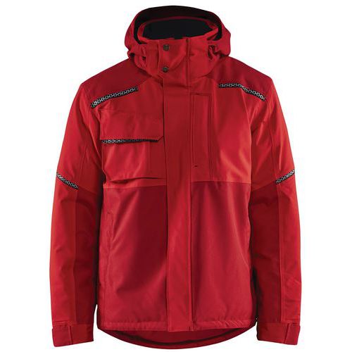 Veste De Travail Hiver Stretch 2d Rouge/rouge Foncé Taille Xxl