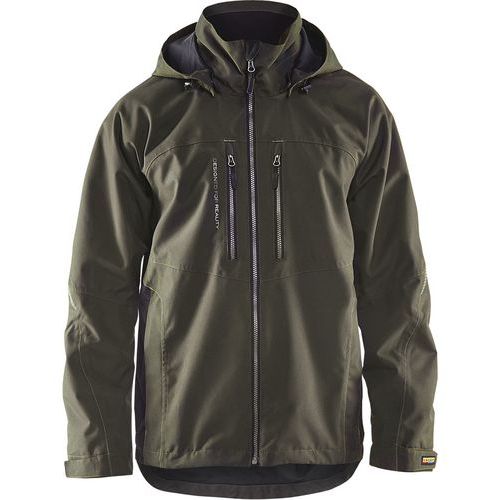 Veste Hiver Technique Vert Olive/noir Taille 4xl
