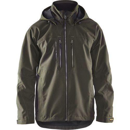 Veste Hiver Technique Vert Olive/noir Taille Xl
