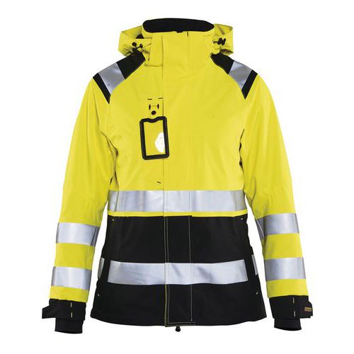 Veste Hardshell Imperméable Haute Visibilité Femme Taille Xl