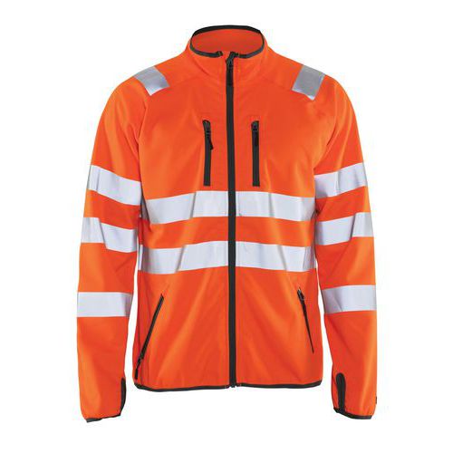 Veste Softshell Haute Visibilité Orange Taille S