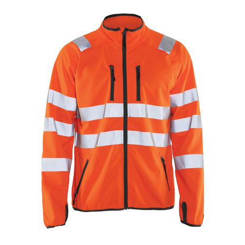 Veste Softshell Haute Visibilité Orange Taille Xxl