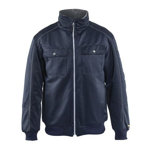 Blouson De Travail Pilote Hiver Marine Taille L - 491619008800l