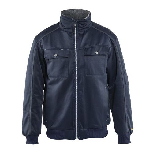 Blouson De Travail Pilote Hiver Marine Taille S - 491619008800s
