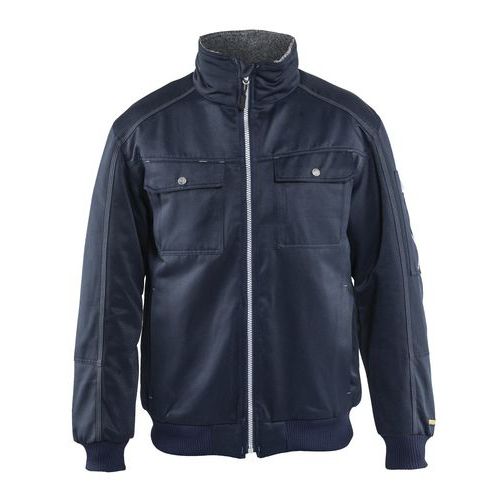 Blouson De Travail Pilote Hiver Marine Taille Xs - 491619008800xs