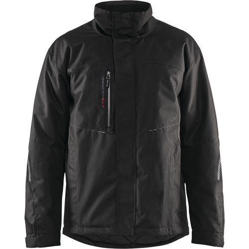 Veste De Travail Hiver Noir/gris Foncé Taille Xl