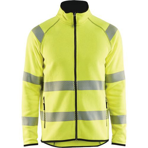 Veste Tricotée Haute-visibilité Jaune Fluorescent Taille Xxl