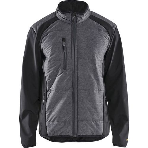 Veste De Travail Hybride Noir/gris Foncé Taille L
