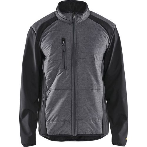 Veste De Travail Hybride Noir/gris Foncé Taille Xl