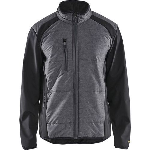Veste De Travail Hybride Noir/gris Foncé Taille Xs