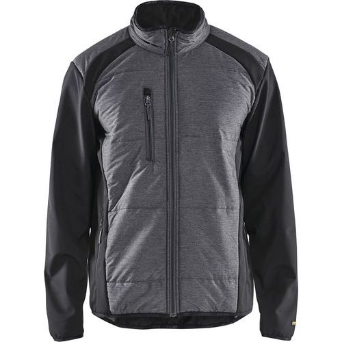 Veste De Travail Hybride Noir/gris Foncé Taille Xxl