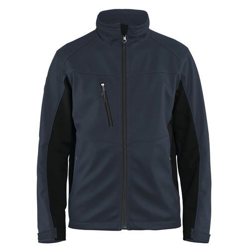 Veste Softshell Marine Foncé/noir Taille Xxl