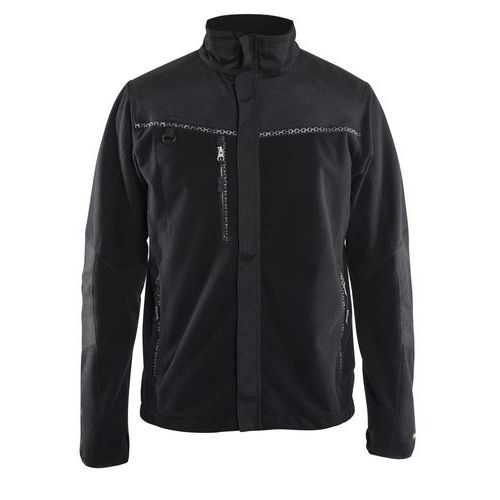 Veste Polaire Coupe-vent Noir Taille Xs