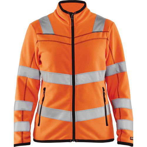 Veste Micropolaire Haute Visibilité Femme Taille Xl