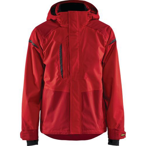 Veste De Travail Hardshell Stretch 2d Rouge/rouge Foncé Taille Xl