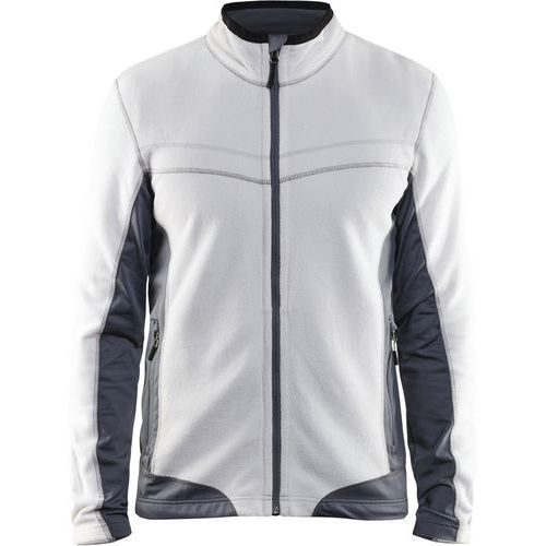 Veste Micropolaire Blanc/gris Taille 4xl