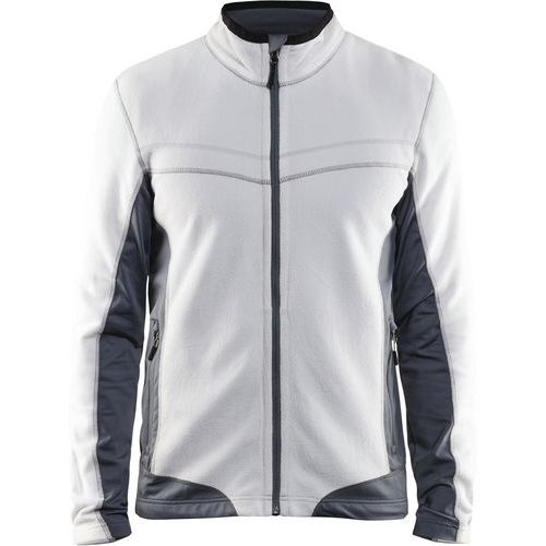 Veste Micropolaire Blanc/gris Taille Xxl