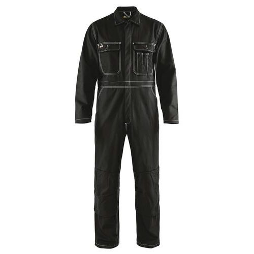 Combinaison De Travail Manches Longues Noir Taille 40
