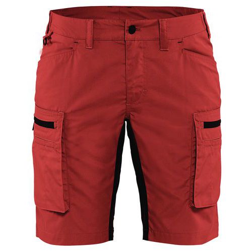 Short Services Stretch Femme Rouge/noir Taille 42