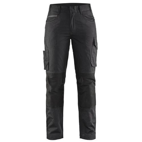 Pantalon De Travail Services Stretch Femme Noir/gris Foncé Taille 46
