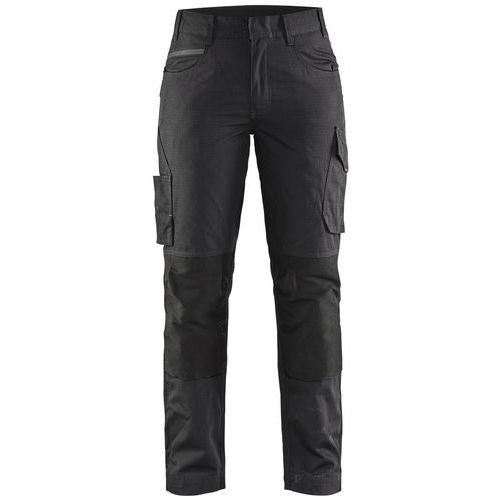 Pantalon De Travail Services Stretch Femme Noir/gris Foncé Taille 52