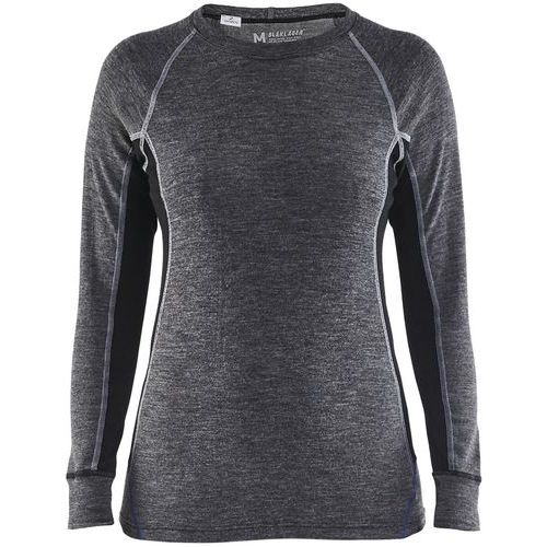 Haut De Sous-vêtements Warm Femme Gris/noir Taille Xl
