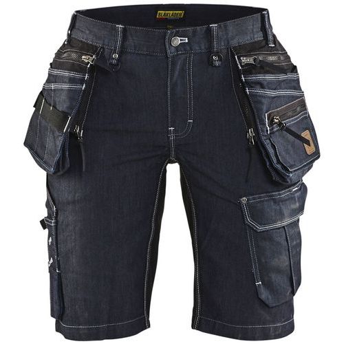 Short X1900 Artisan Denim Stretch 2d Femme/noir Taille 36