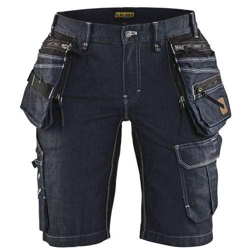 Short X1900 Artisan Denim Stretch 2d Femme/noir Taille 38