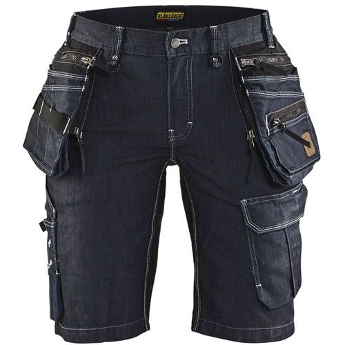 Short X1900 Artisan Denim Stretch 2d Femme/noir Taille 42