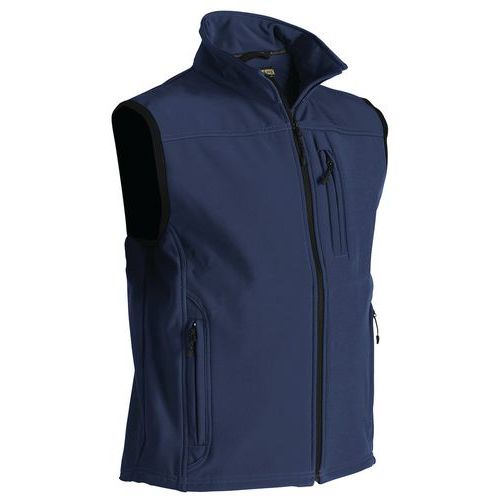 Gilet Sans Manche Softshell Marine Taille L
