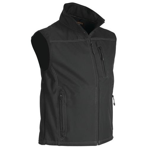 Gilet Sans Manche Softshell Noir Taille Xxxl
