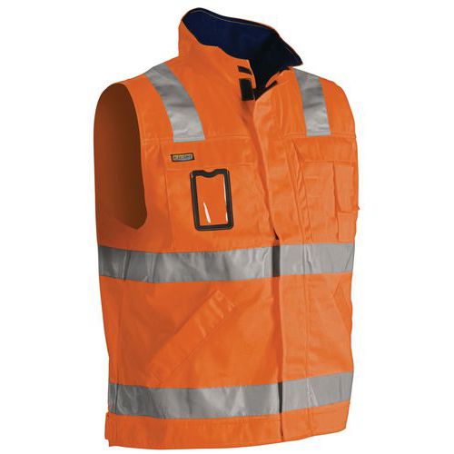 Gilet Sans Manches Haute Visibilité Taille S