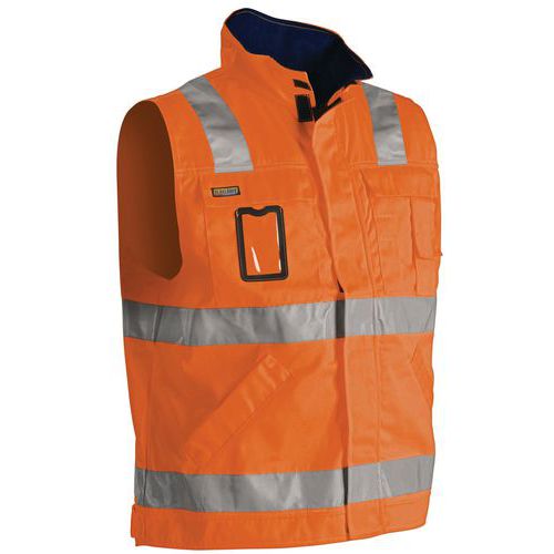 Gilet Sans Manches Haute Visibilité Taille Xl