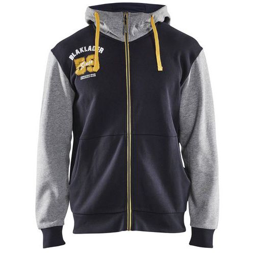 Sweat Zippé Ã‰dition Limitée Foncé/gris Mélangé Taille M