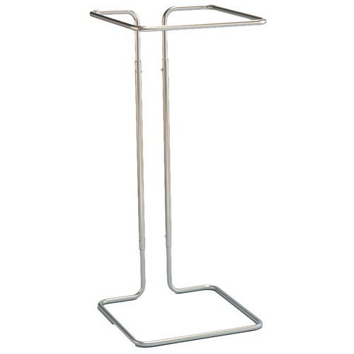 Support Sac-poubelle - 400l - Gris - Manutan