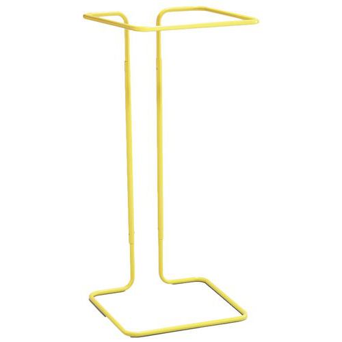 Support Sac-poubelle - 400l - Jaune - Manutan