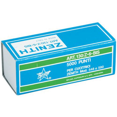 Boîte De 5000 Agrafes 6/6 Zenith