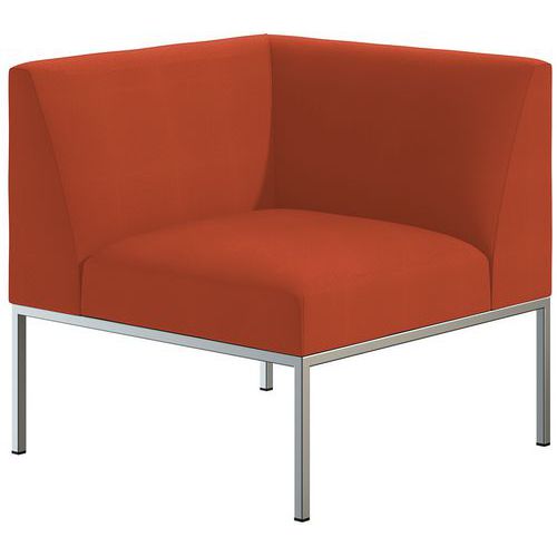 Module D'angle En Tissu Astro 1 Place - Orange