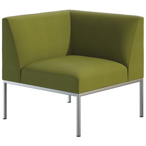 Module D'angle En Tissu Astro 1 Place - Vert