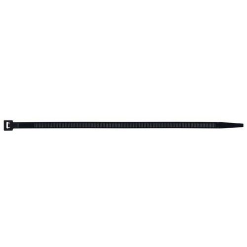 100 Colliers De Serrage Noir Longueur 240 Mm Type Ser-240lw