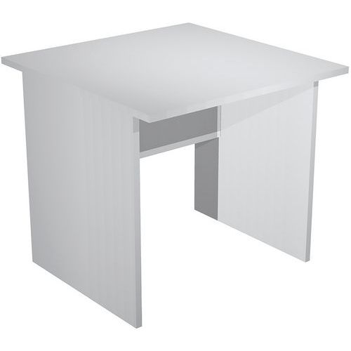 Artarredi - Bureau Presto 80x80cm - Plateau et Piétement Gris - Éco-responsable