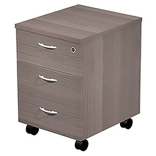 Caisson Mobile Démonté 3 Tiroirs Fast - Frêne