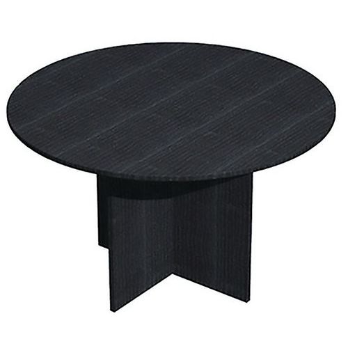Table De Réunion Ronde Fast - 120x72cm - Noir