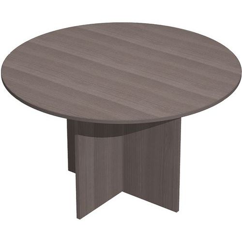 Table De Réunion Ronde Fast - 120x72cm - Frêne