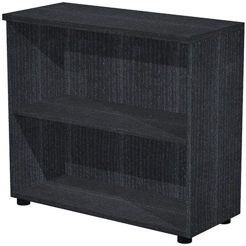 Armoire Basse Fast - 80x35x72 Cm - Noir - Noir