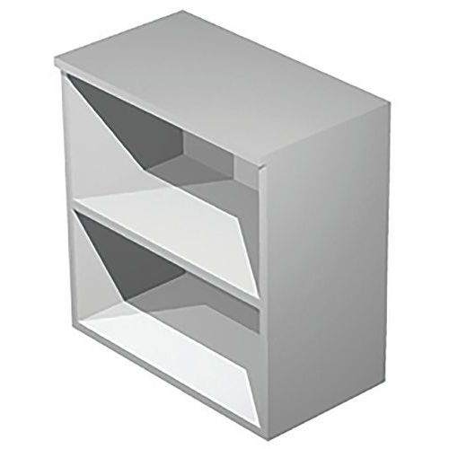 Armoire Basse Fast - 80x35x72 Cm - Gris - Gris