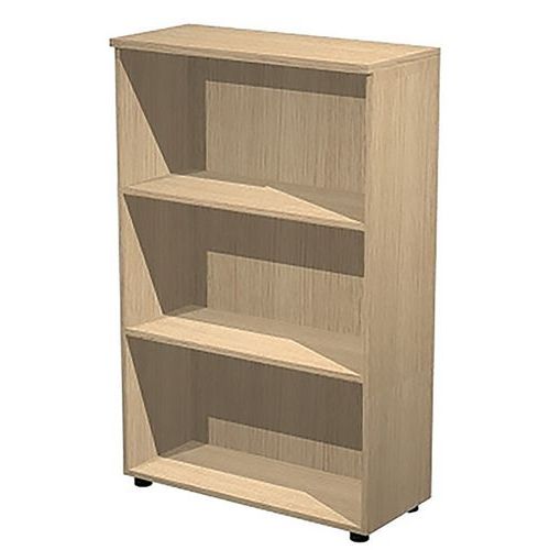 Armoire Mi-haute Fast - 80x35x120 Cm - Chêne - Chêne