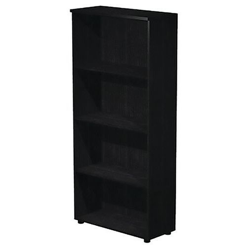 Armoire Haute Fast - 80x35x180 Cm - Noir - Noir