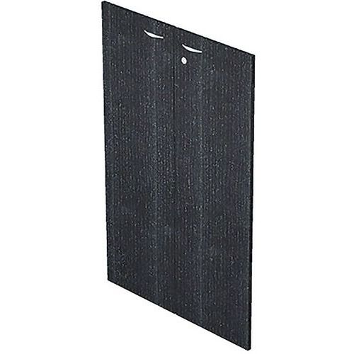 Jeu De Portes Fast Pour Armoire Mi-haute - Noir