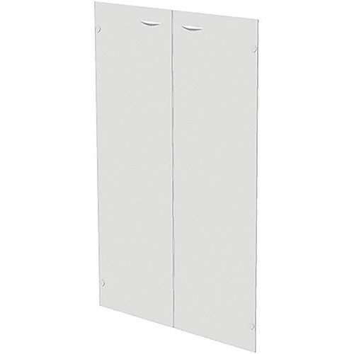 Jeu De Portes En Verre Fast Pour Armoire Mi-haute